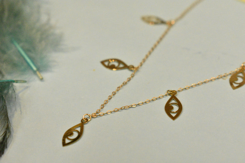 Eria 18k Rose Gold Chain - C3