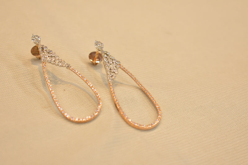 Eria 18K Rose Gold Earrings - T4