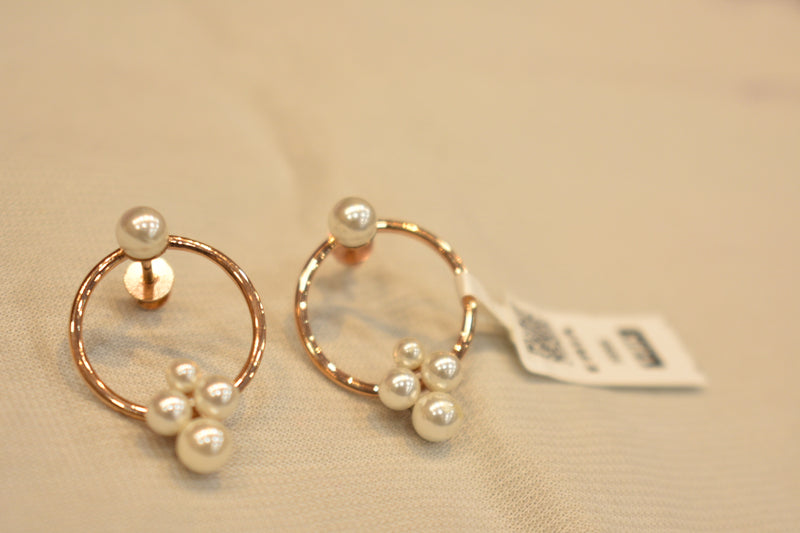 Eria 18K Rose Gold Earrings - T169