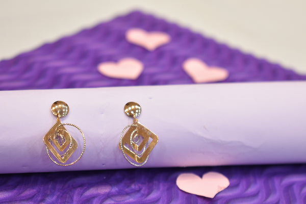 Eria 18K Rose Gold Earrings - T125