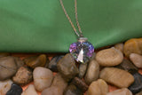 Polychromatic Heart Silver Necklace- SN28