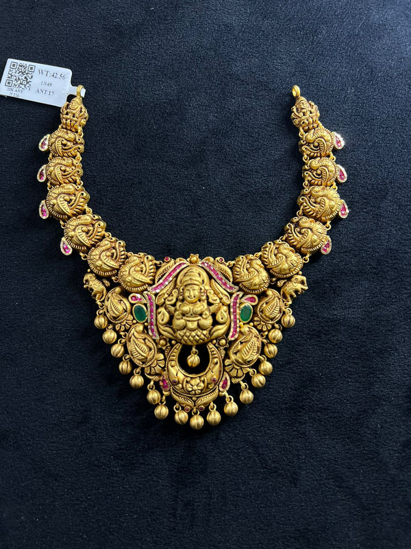 Eria Customised Antique Temple Necklace