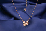 Elegant Swan silver necklace- SN2