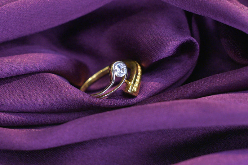 Eria 18K Gold Swarovski Ring - R66