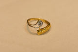 Eria 18K Gold Swarovski Ring - R66