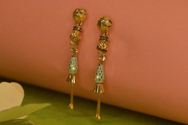 Eria 22k Yellow Gold Tops - T97