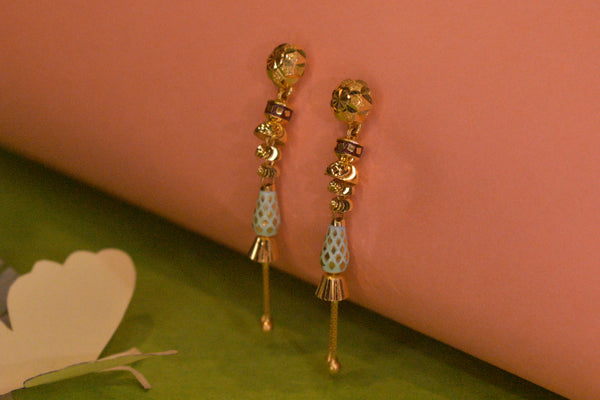 Eria 22k Yellow Gold Tops - T97