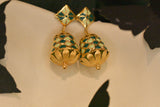 Eria 22k Yellow Gold Earrings - T102