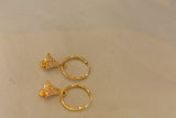 Eria 22k Yellow Gold Earrings- T178