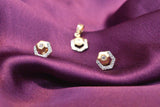 ERIA 18kt Rose Gold Pendant sets - PD16