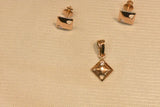 ERIA 18kt Rose Gold Pendant sets - PD15