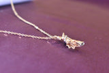 Eria 18K Gold Necklace - N22
