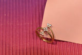 Eria 18K Gold Swarovski Ring - R159