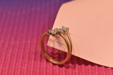 Eria 18K Gold Swarovski Ring - R159