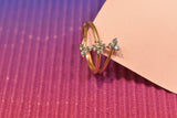 Eria 18K Gold Swarovski Ring - R159