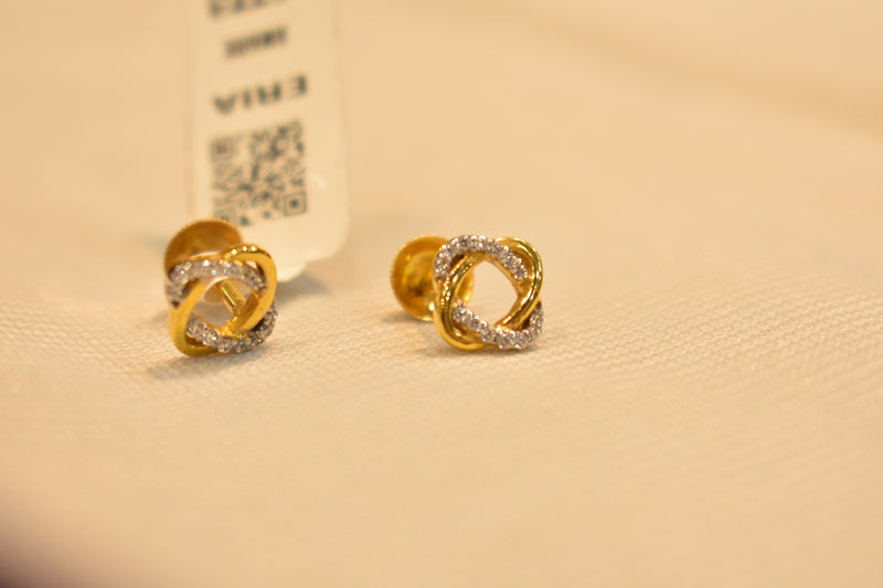 Eria 22k Yellow Gold Tops - T42