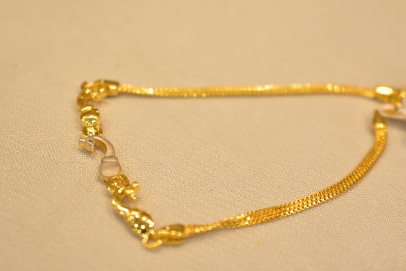 ERIA 22k GOLD Bracelet-K91