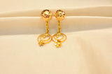 Eria 22k Yellow Gold Tops - T98