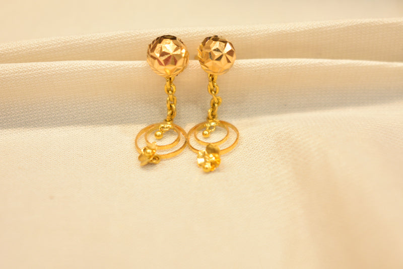 Eria 22k Yellow Gold Tops - T98