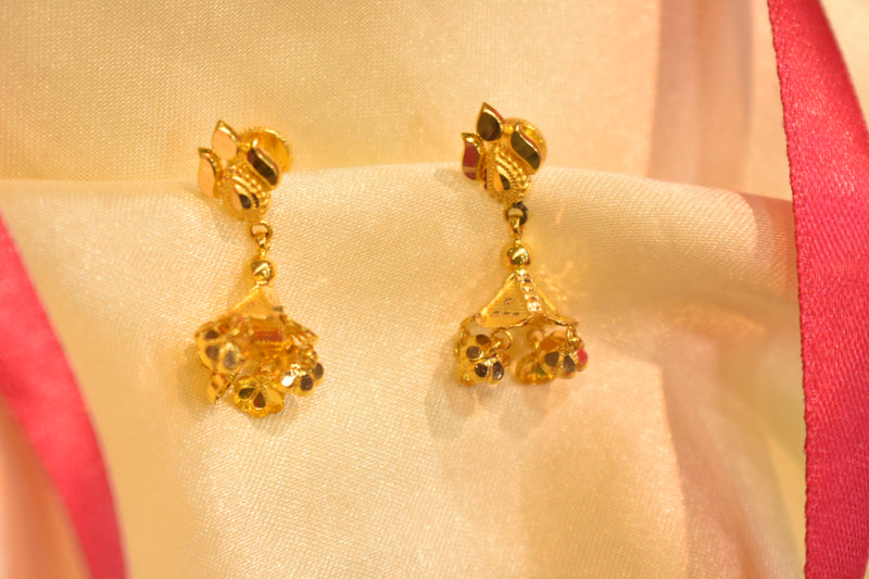 Eria 22k Yellow Gold Tops - T33