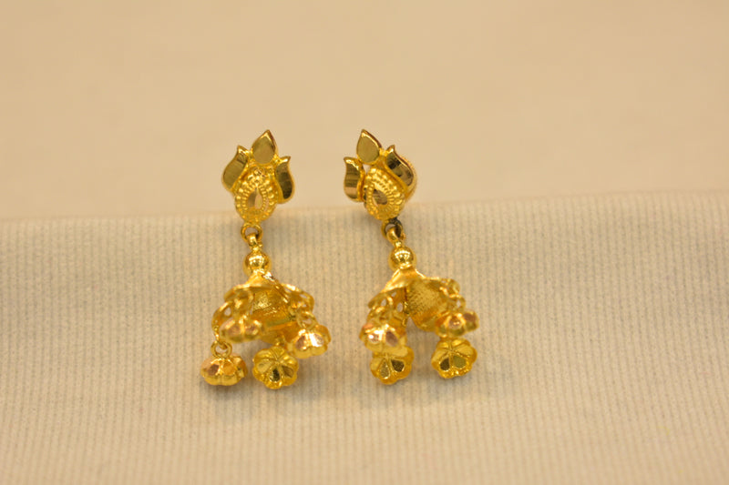 Eria 22k Yellow Gold Tops - T33
