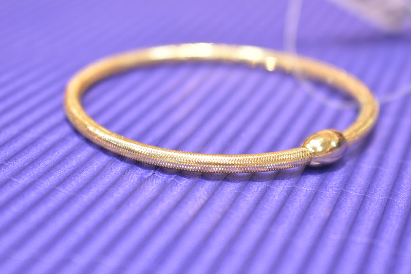 ERIA 18 kt Yellow GOLD stretchable Bracelet K158