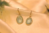 Eria 18k Gemstone Gold Earrings- T197