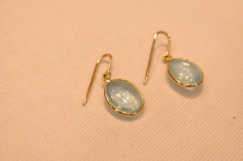 Eria 18k Gemstone Gold Earrings- T197