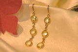 Eria 18k Gemstone Gold Earrings- T204