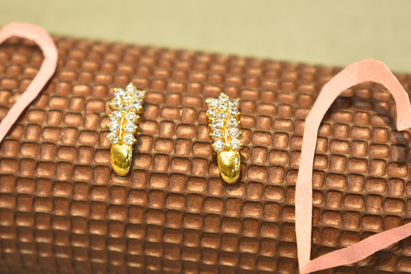 Eria 22k Yellow Gold Earrings- T236