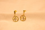 Eria 22k Yellow Gold Earrings- T216