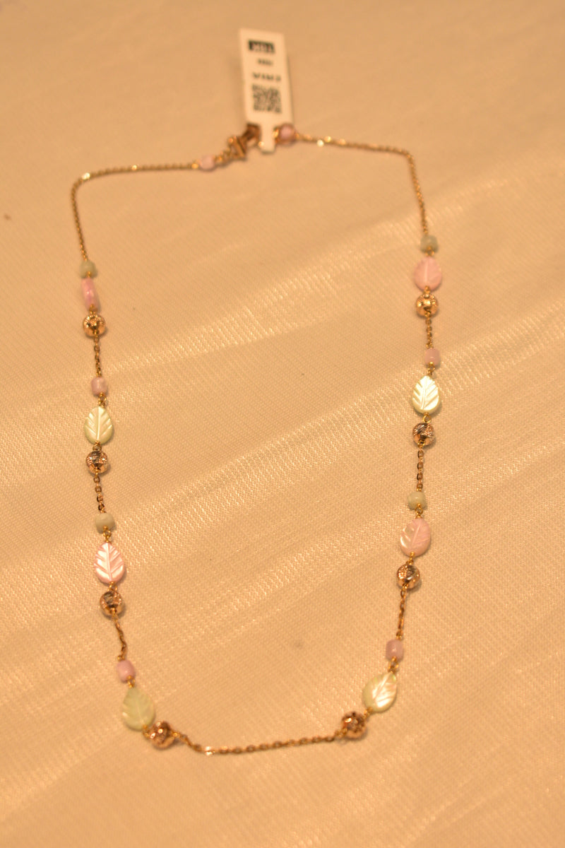 Eria 18k Gemstone Gold Chain - C97