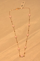 Eria 18k Gemstone Gold Chain - C114