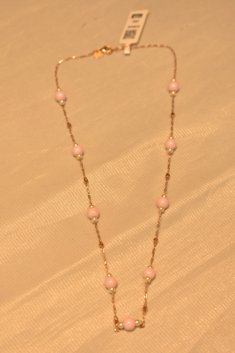 Eria 18k Gemstone Gold Chain - C114