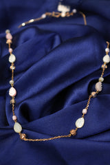 Eria 18k Gemstone Gold Chain - C97