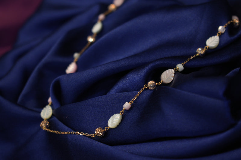 Eria 18k Gemstone Gold Chain - C97