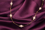 Eria 18k Gemstone Gold Chain - C114