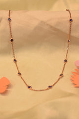 Eria 18k Gemstone Gold Chain - C65