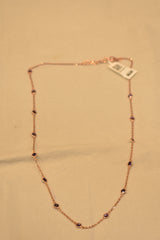 Eria 18k Gemstone Gold Chain - C65