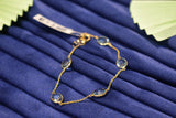 ERIA 18k Gemstone Gold Bracelet K143