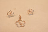 ERIA 18kt Rose Gold Pendant sets - PD1