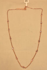 Eria 18k Gold Gemstone Chain - C126