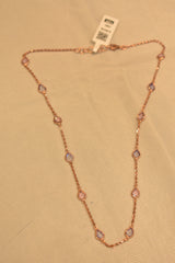 Eria 18k Gold Gemstone chain- C55