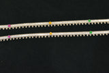 Minimalist silver plain anklets - SG3