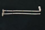 Minimalist silver plain anklets - SG3