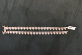 Minimalist silver oxidised plain anklets - SG415