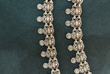 Minimalist silver plain  anklets -SG21