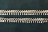 Minimalist silver oxidised plain  anklets -SG427