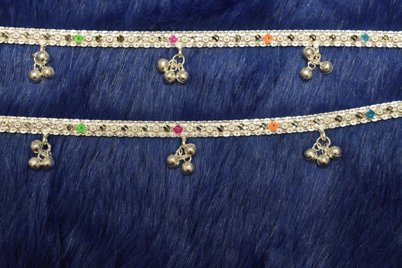 Minimalist silver plain anklets - SG14