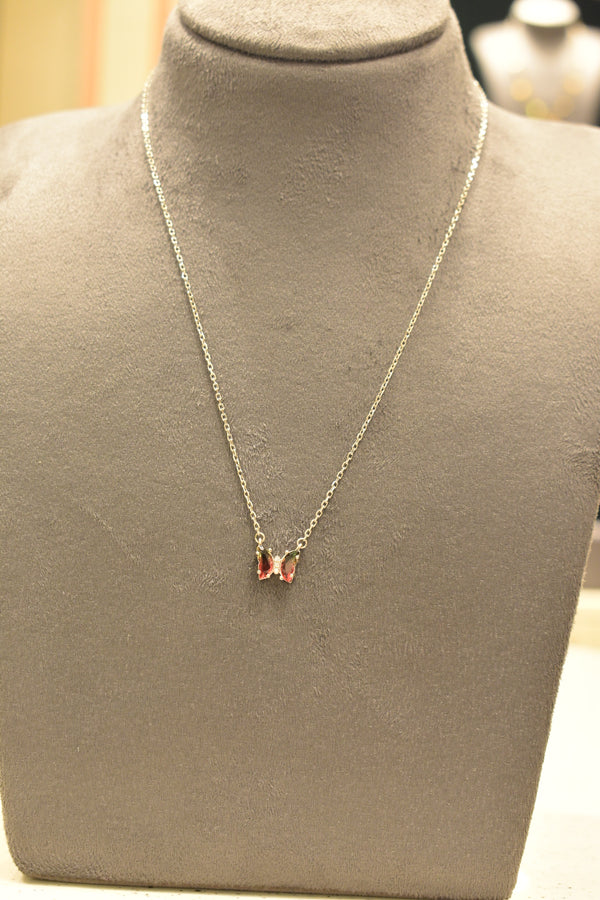 silver necklace- SN22